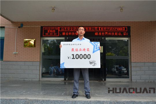 華全動(dòng)力年中一等獎(jiǎng)