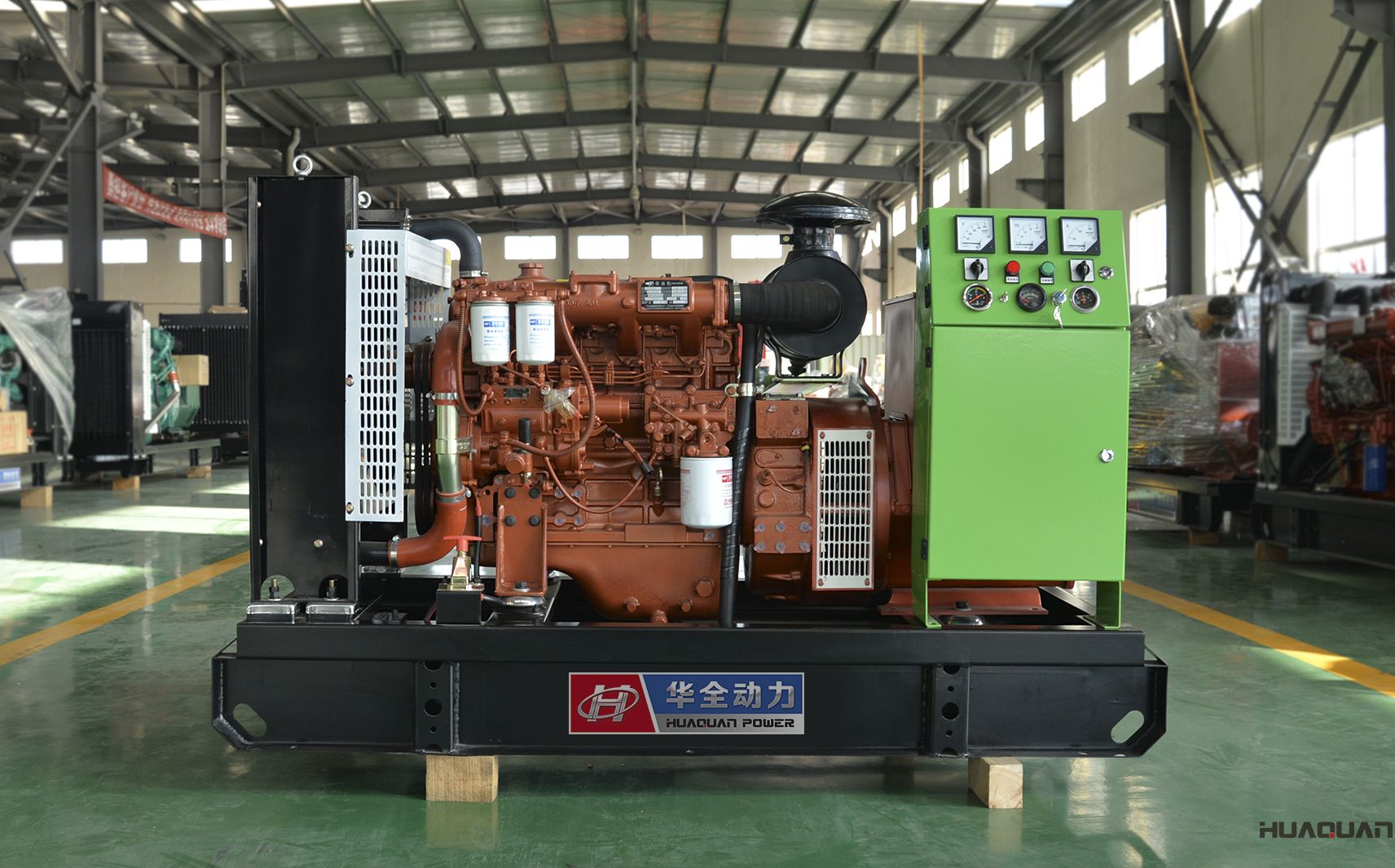 2018年4月18日華全動力40kw四保護柴油發(fā)電機組發(fā)往泰國