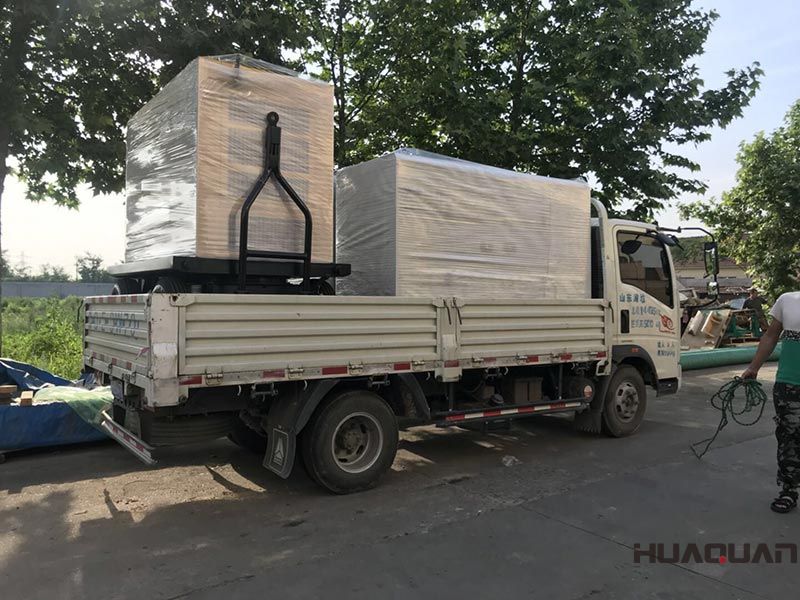 一臺(tái)SR50GF移動(dòng)拖車柴油發(fā)電機(jī)組在6.22號(hào)發(fā)往河南省