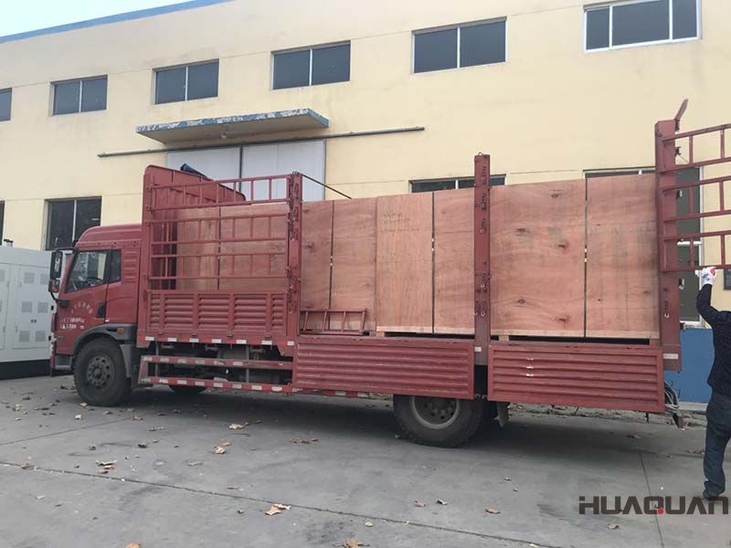 兩臺自動化發電機組在6.12號分別發往江蘇省和山東臨沂