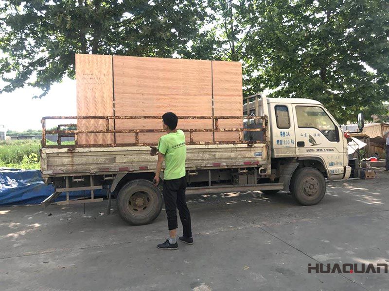 廣東東莞中堂鎮袁先生購買的HQ100GF靜音箱柴油發電機組發貨了，6.14號   