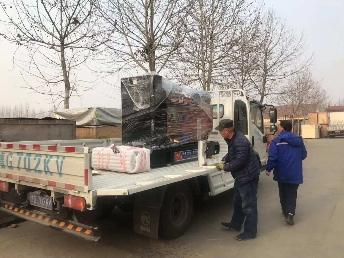 1月5日，盧先生從華全動力采購的150kw標配柴油發電機組成功發往山東省