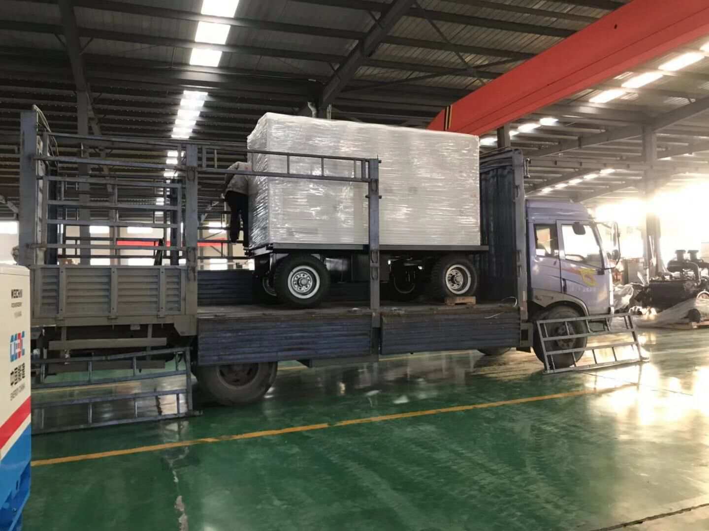 山東省李先生從華全動力采購的400kw靜音型柴油發(fā)電機(jī)組已于1月17日順利發(fā)往目的地