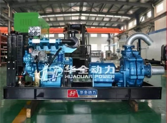 華全50kw柴油渣漿泵機(jī)組