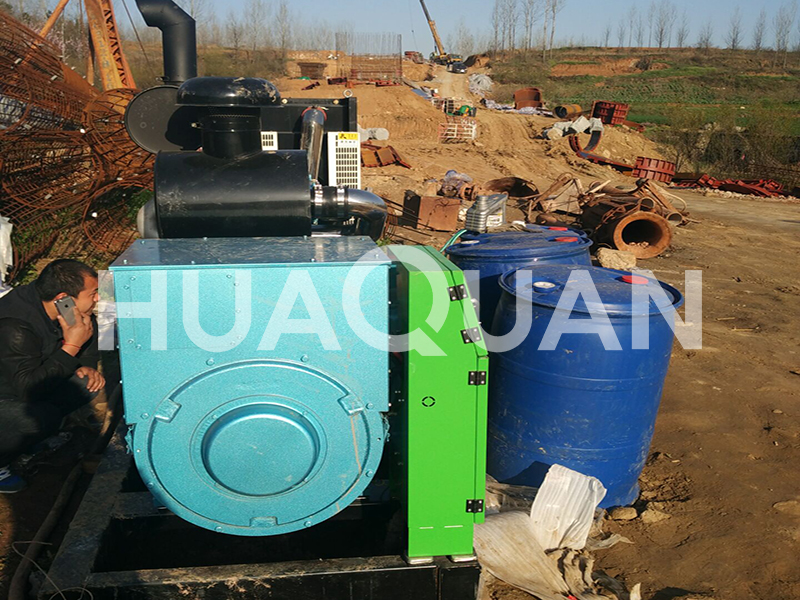 河南南陽市峽550kW發(fā)電機組電站項目